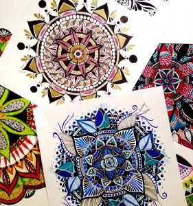 Mandalas kidogos desordenados