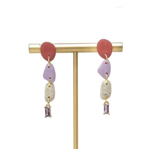 PENDIENTES DIOSA LAVANDA